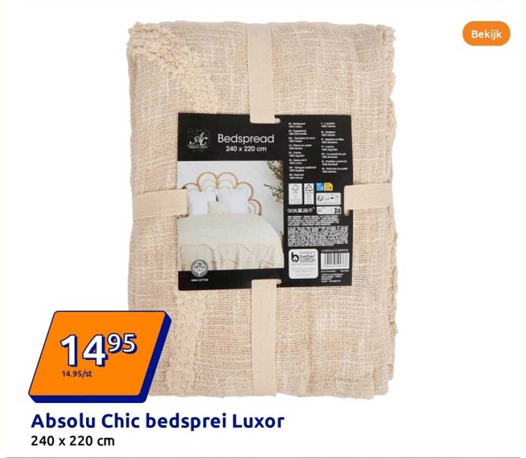 Absolu Chic bedsprei Luxor