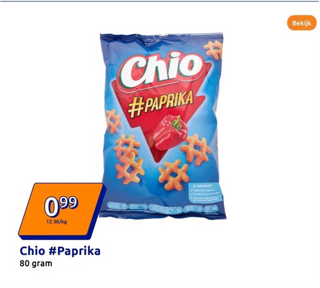Chio #Paprika 80 gram