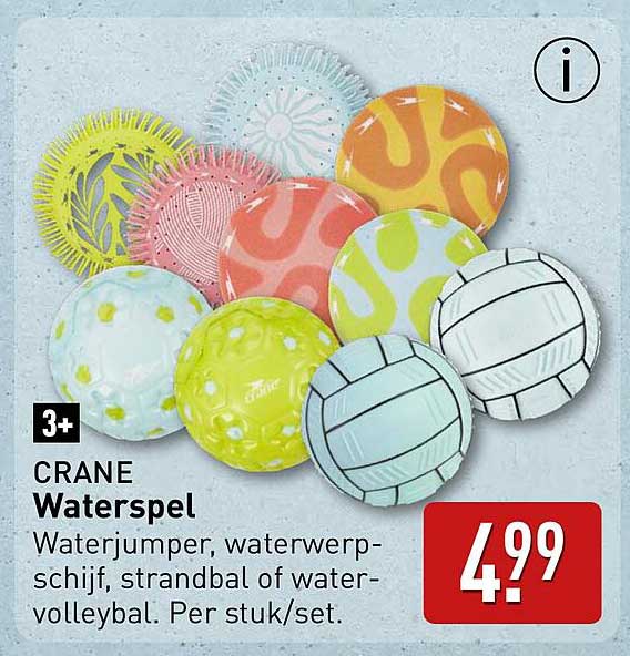 CRANE Waterspel