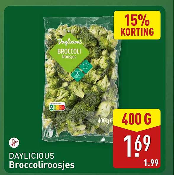 DAYLICIOUS Broccoliroosjes 400 G