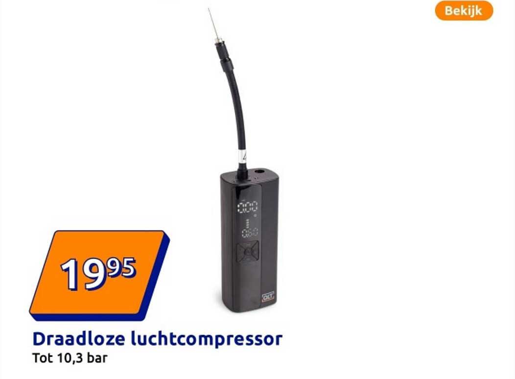 Draadloze luchtcompressor