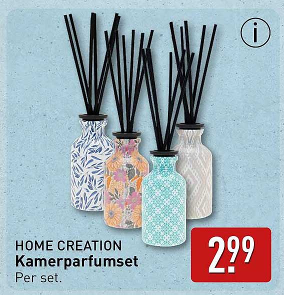 HOME CREATION Kamerparfumset