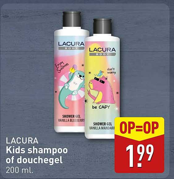 LACURA Kids shampoo of douchegel