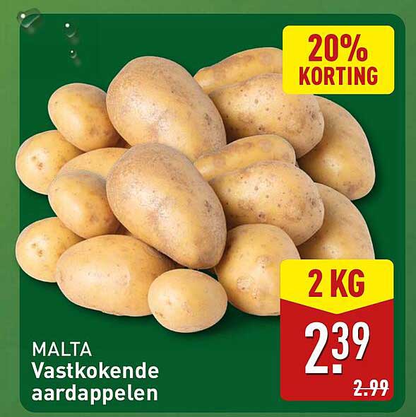 Malta Vastkokende aardappelen 2 kg