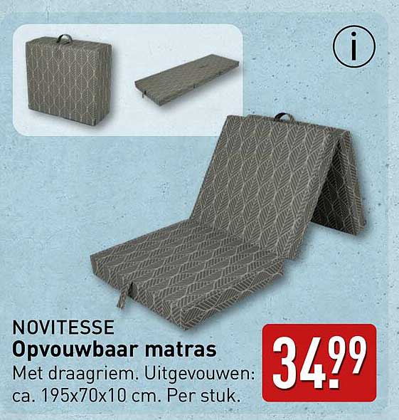NOVITESSE Opvouwbaar matras