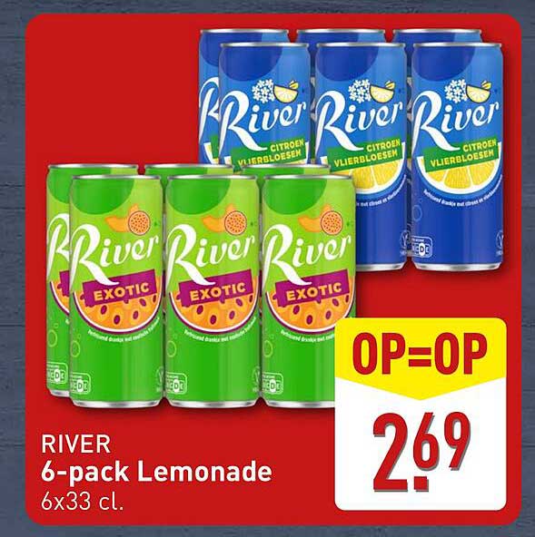 RIVER 6-pack Lemonade