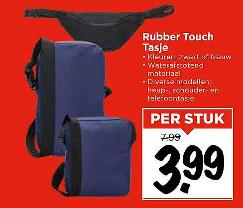 Rubber Touch Tasje