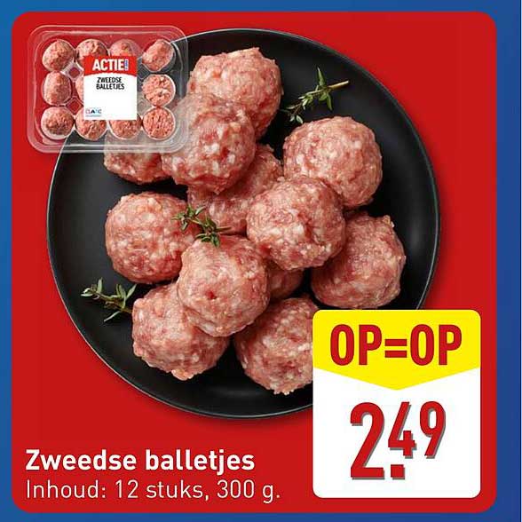 Zweedse balletjes