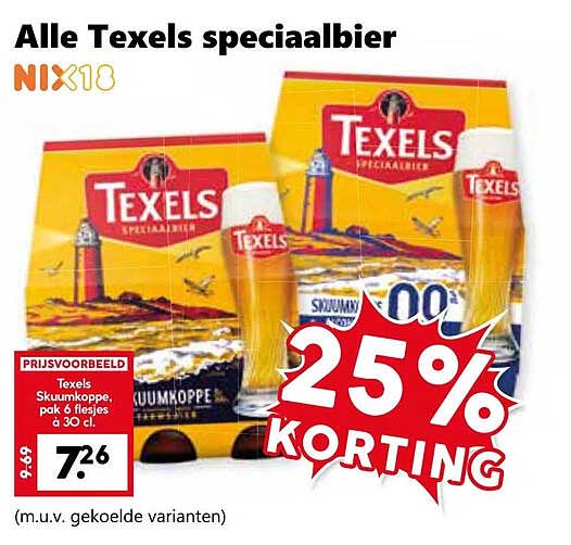 Alle Texels speciaalbier