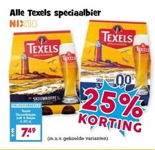 Alle Texels speciaalbier