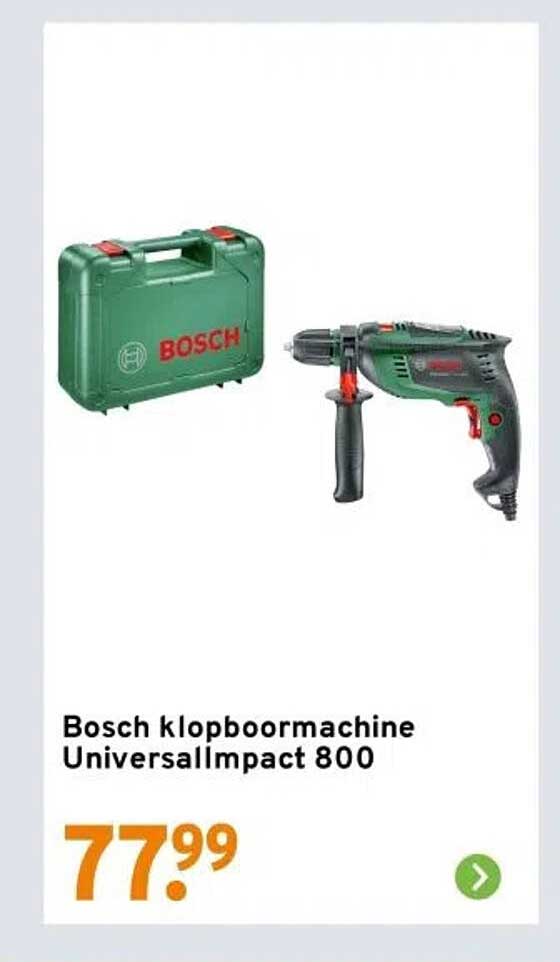Bosch klopboormachine UniversalImpact 800