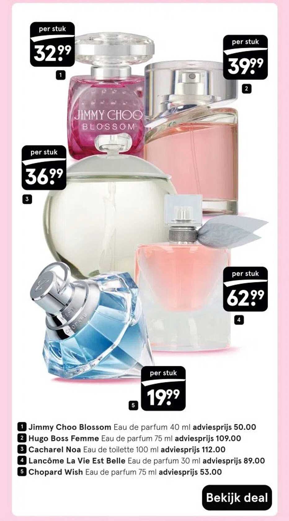 Chopard Wish Eau de parfum 75 ml