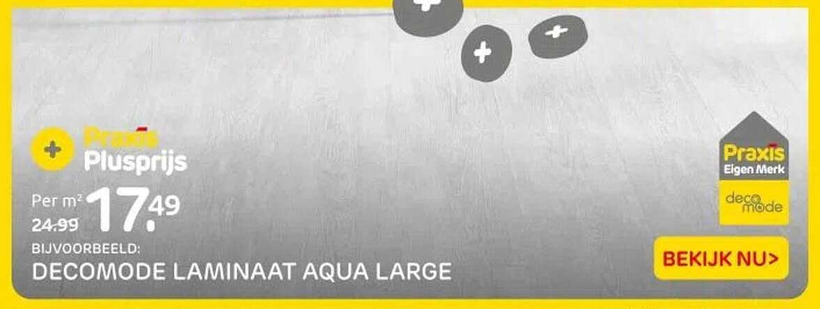 DECOMODE LAMINAAT AQUA LARGE