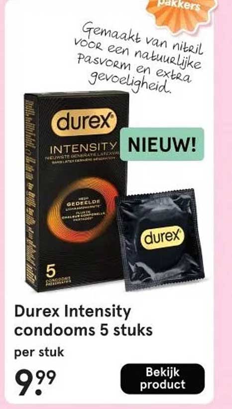 Durex Intensity condooms 5 stuks