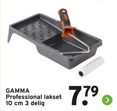 GAMMA Professional lakset 10 cm 3 delig