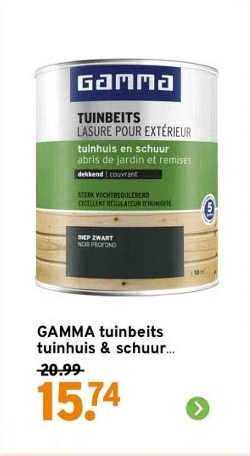 GAMMA tuinbeits tuinhuis & schuur...