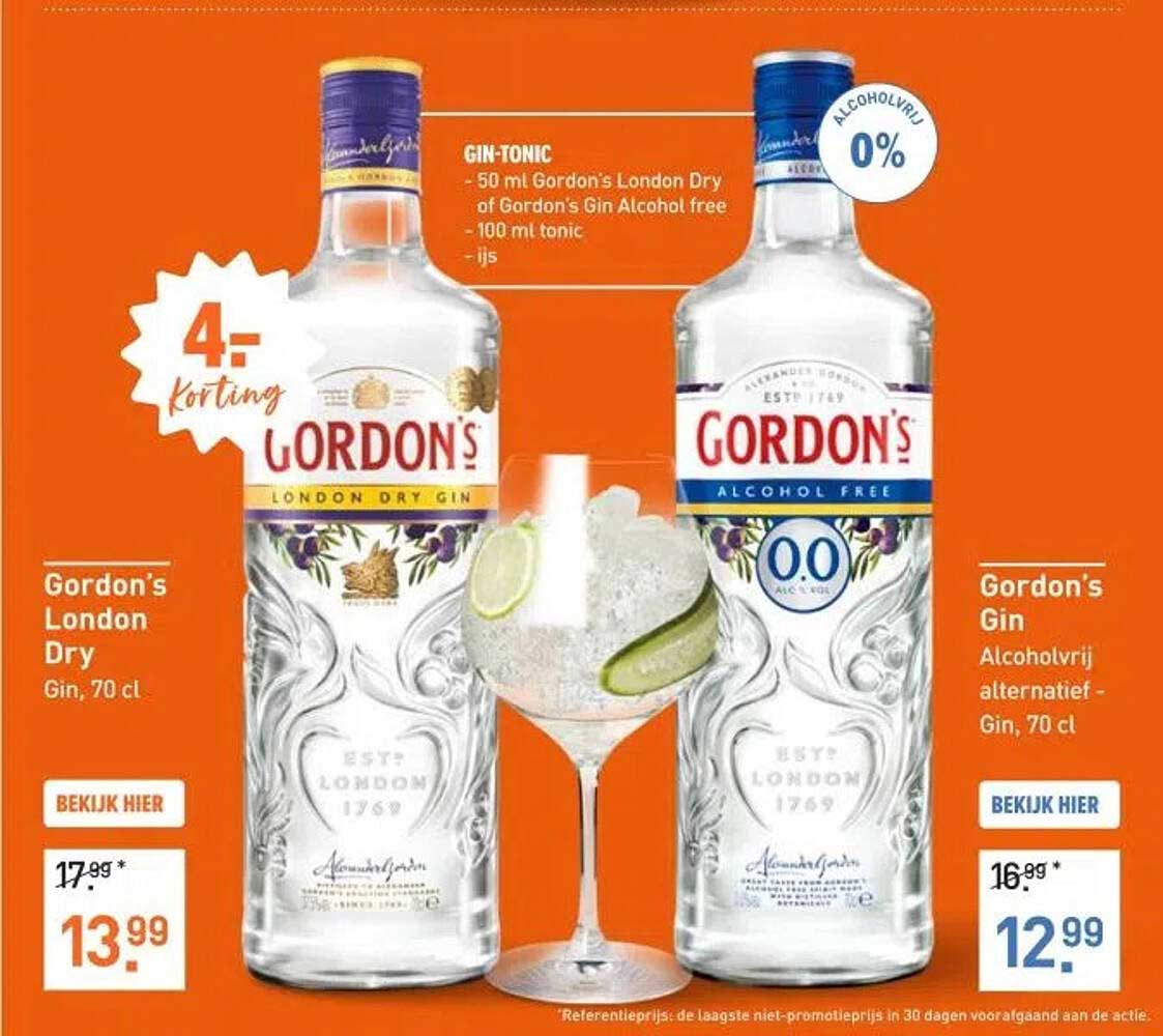Gordon's London Dry Gin, 70 cl