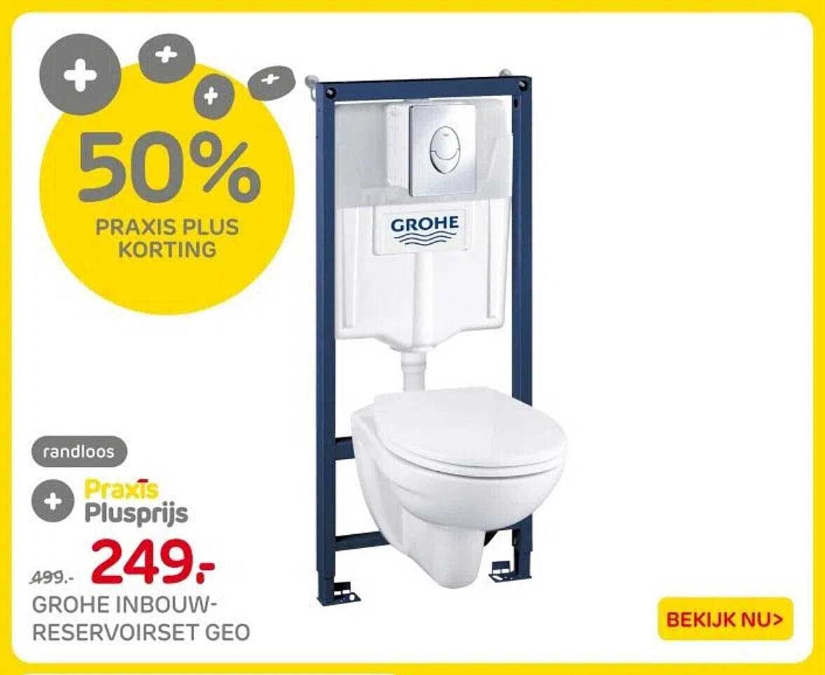 GROHE INBOUW-RESERVERVOIRSET GEO