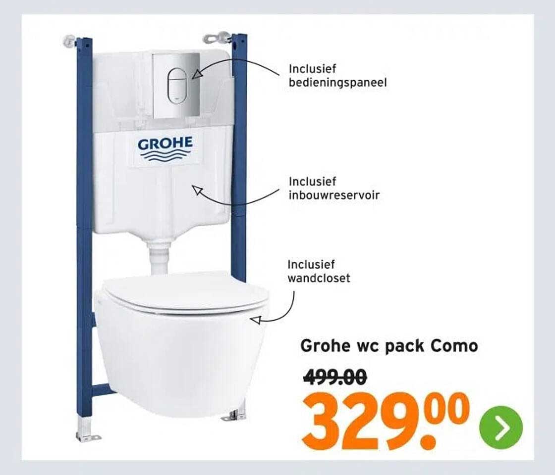 Grohe wc pack Como