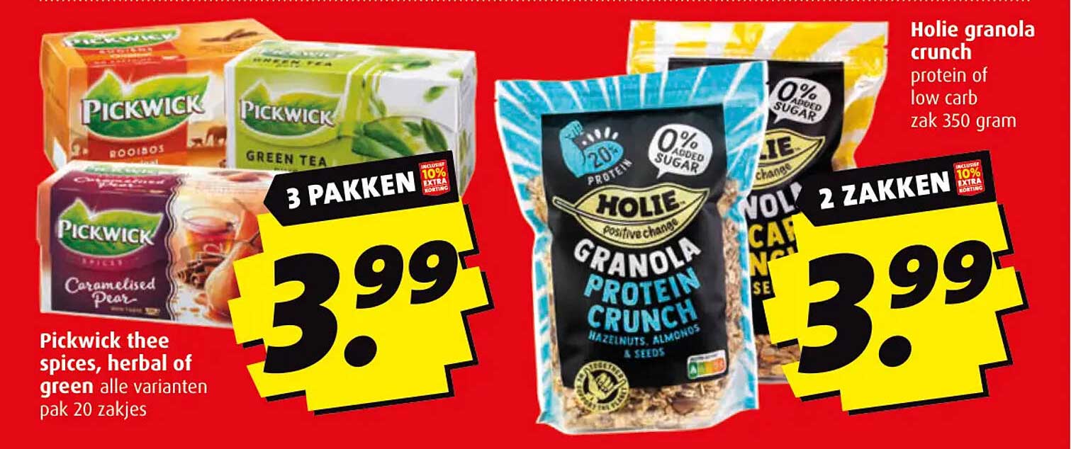 Holie granola crunch protein of low carb zak 350 gram
