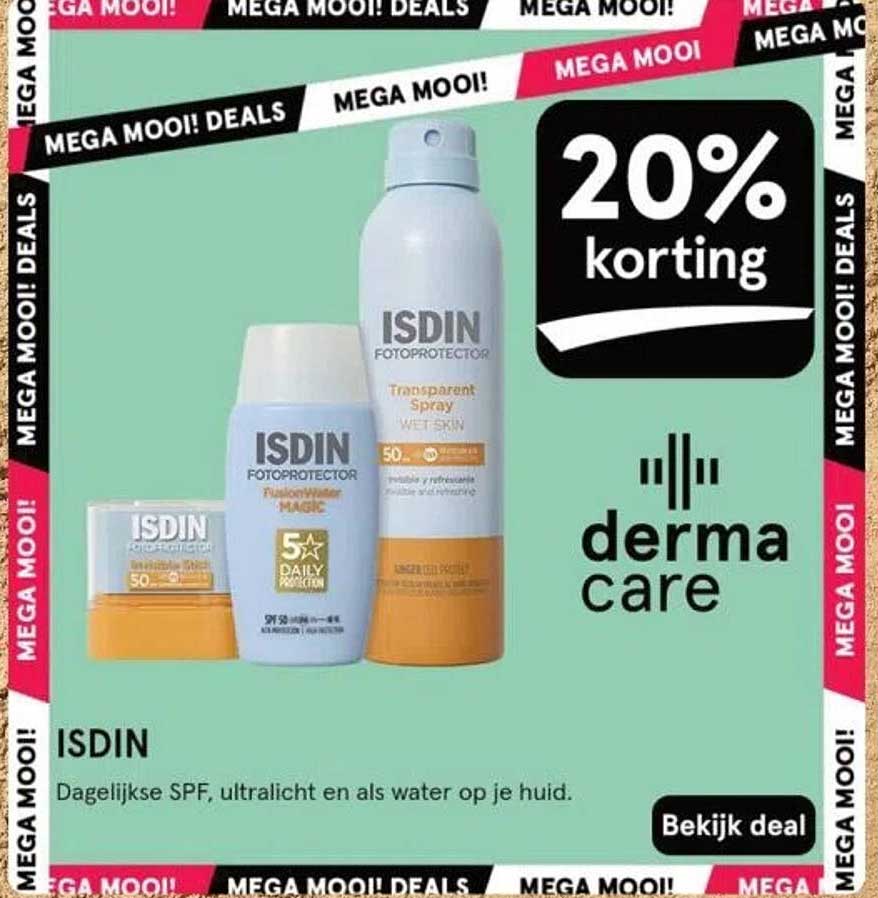 ISDIN Fotoprotector 20% korting