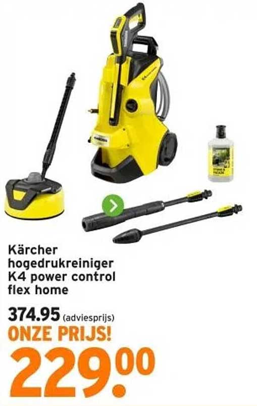 Kärcher hogedrukreiniger K4 power control flex home
