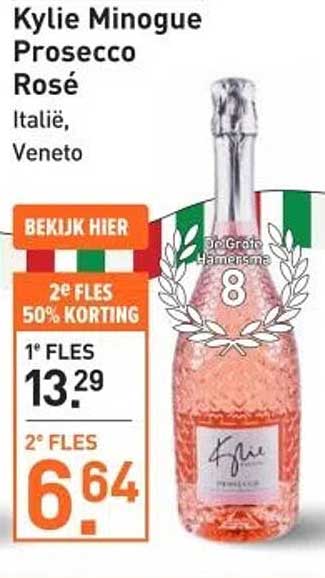 Kylie Minogue Prosecco Rosé