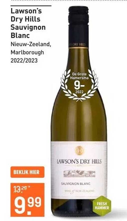 Lawson's Dry Hills Sauvignon Blanc