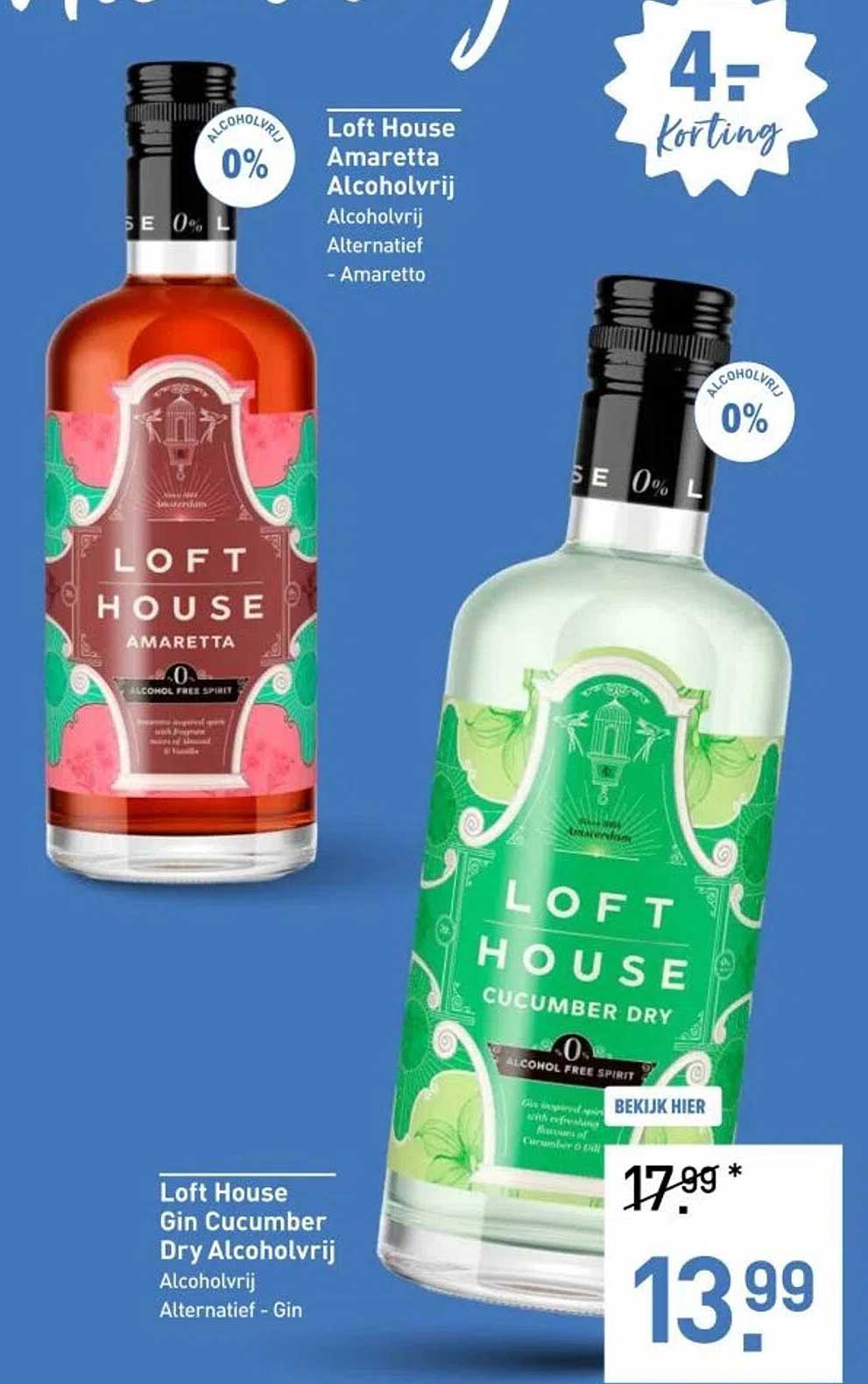 Loft House Amaretta Alcoholvrij
