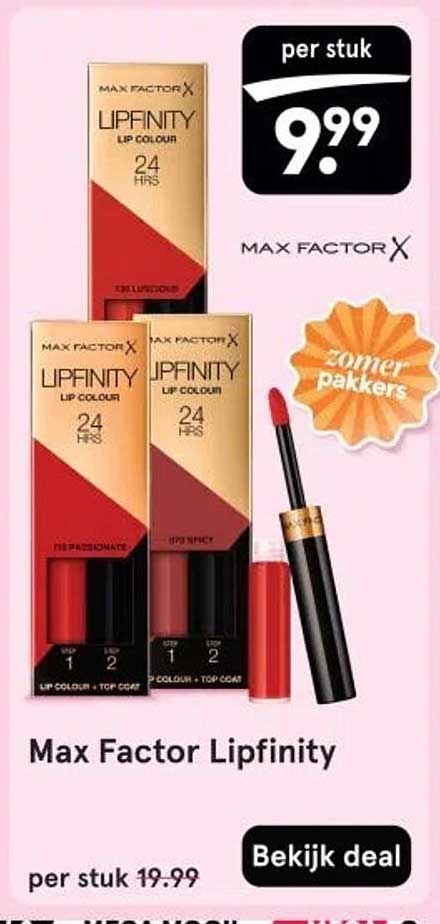 Max Factor Lipfinity