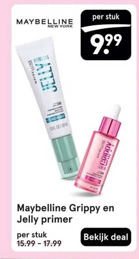 Maybelline Grippy en Jelly primer