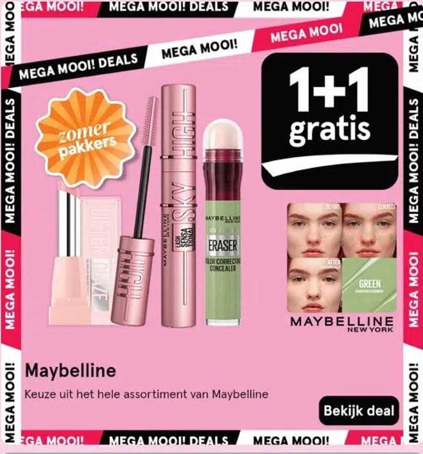 Maybelline - Keuze uit het hele assortiment van Maybelline