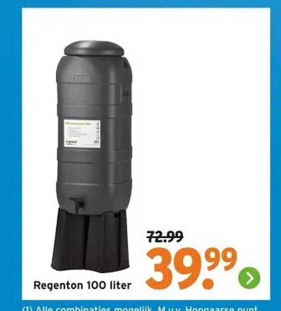 Regenton 100 liter