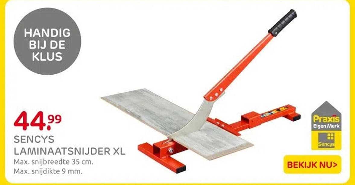 SENCYS LAMINAATSNIJDER XL
