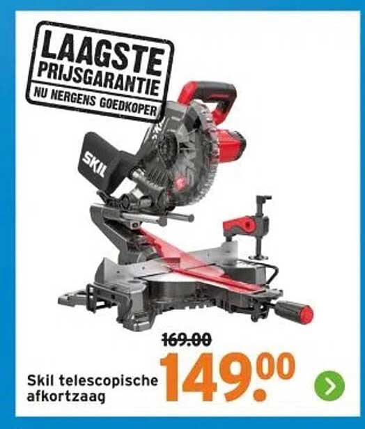Skil telescopische afkortzaag