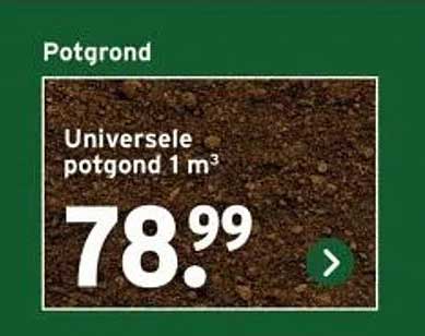 Universele potgrond 1 m³