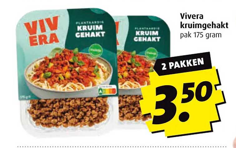 Vivera kruimgehakt pak 175 gram