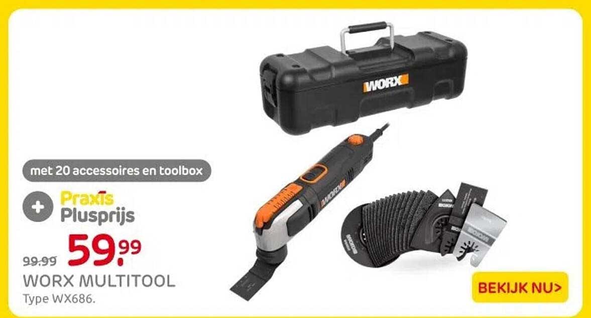 WORX MULTITOOL Type WX686