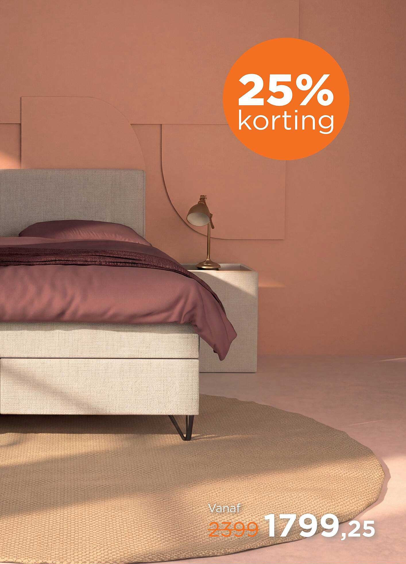 25% korting