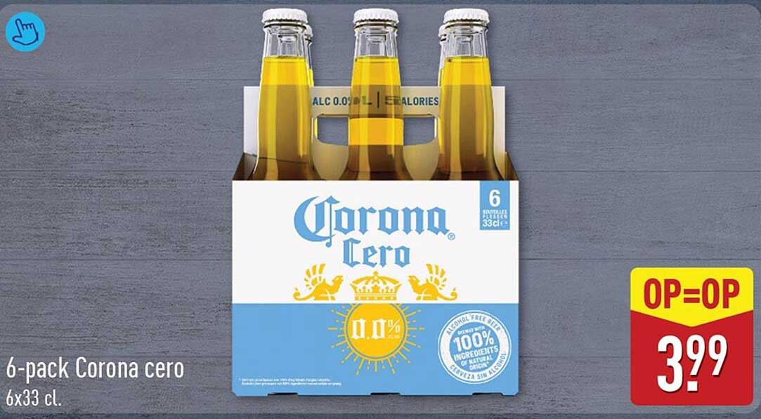 6-pack Corona zero 6x33 cl