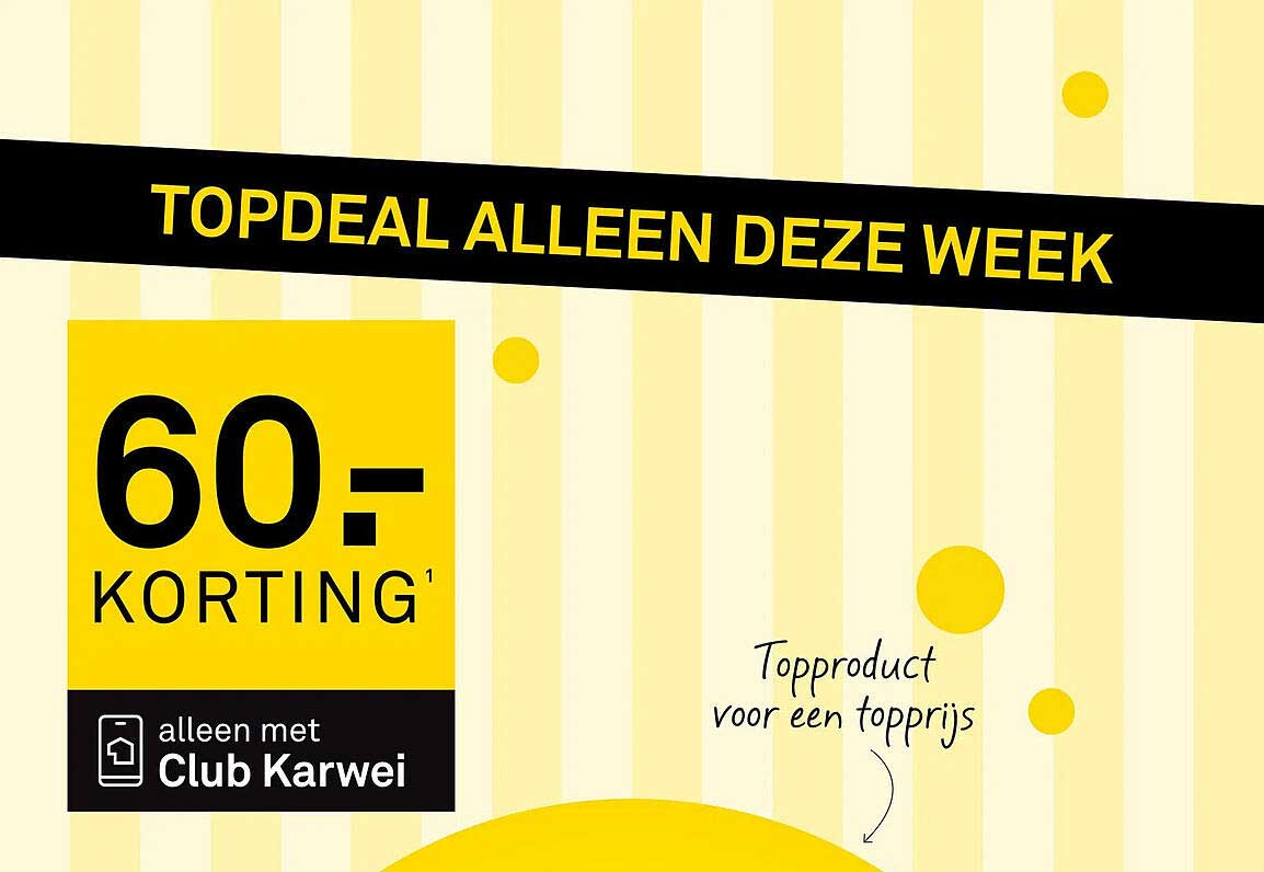 60.- KORTING