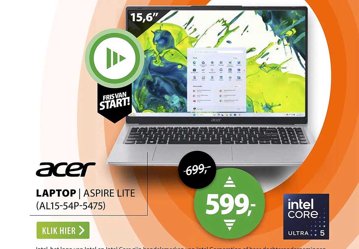 Acer Laptop Aspire Lite (AL15-54P-5475)