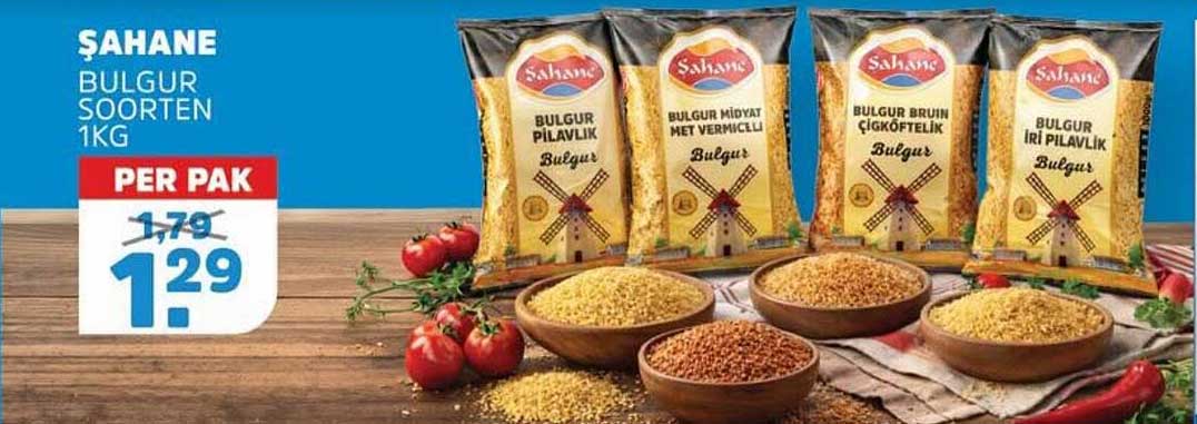 $ahane Bulgur soorten 1kg