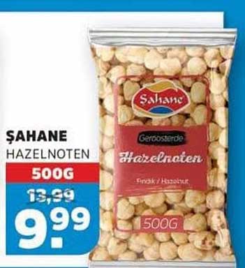 $AHANE HAZELNOTEN 500G