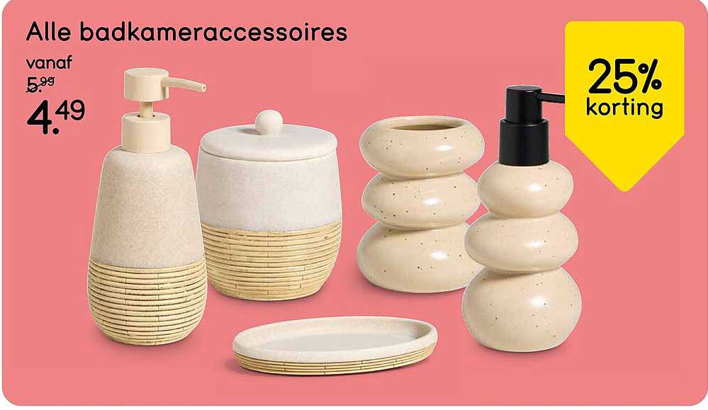 Alle badkameraccessoires