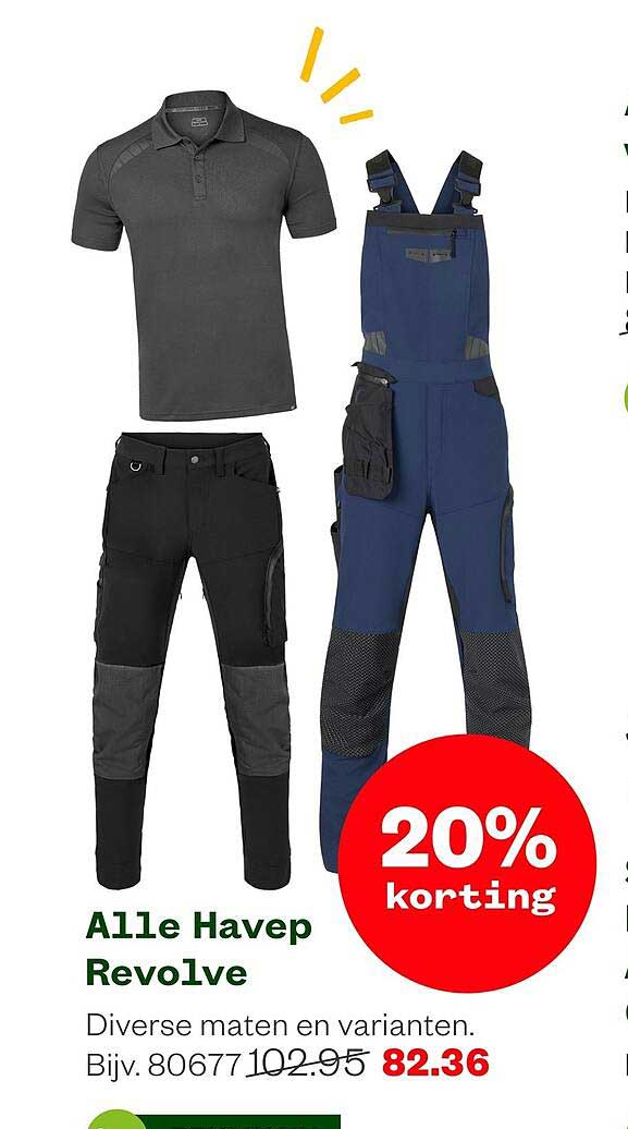 Alle Havep Revolve 20% korting