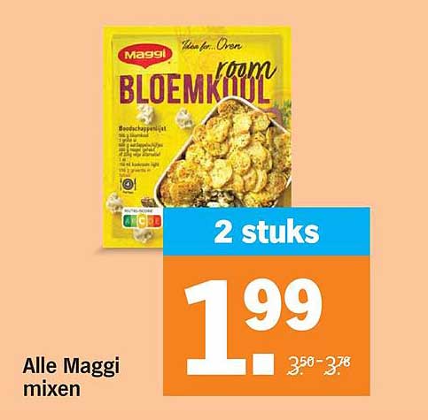 Alle Maggi mixen 2 stuks