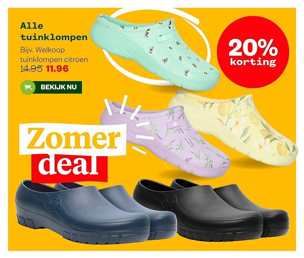 Alle tuinklommen