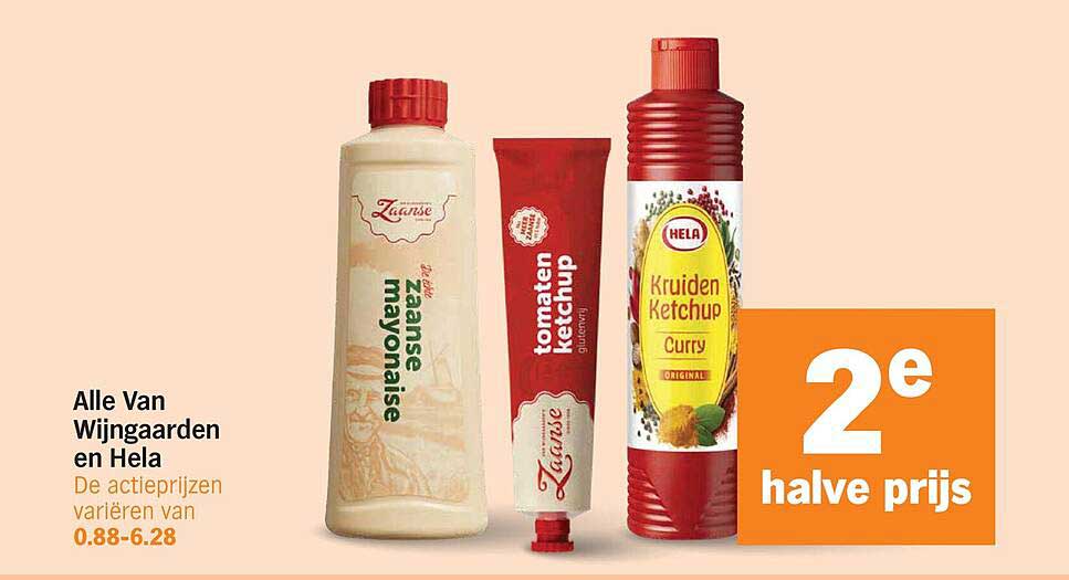 Alle Van Wijngaarden en Hela 2e halve prijs