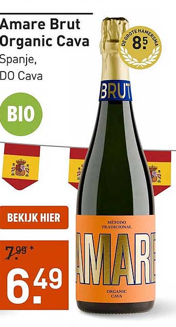 Amare Brut Organic Cava